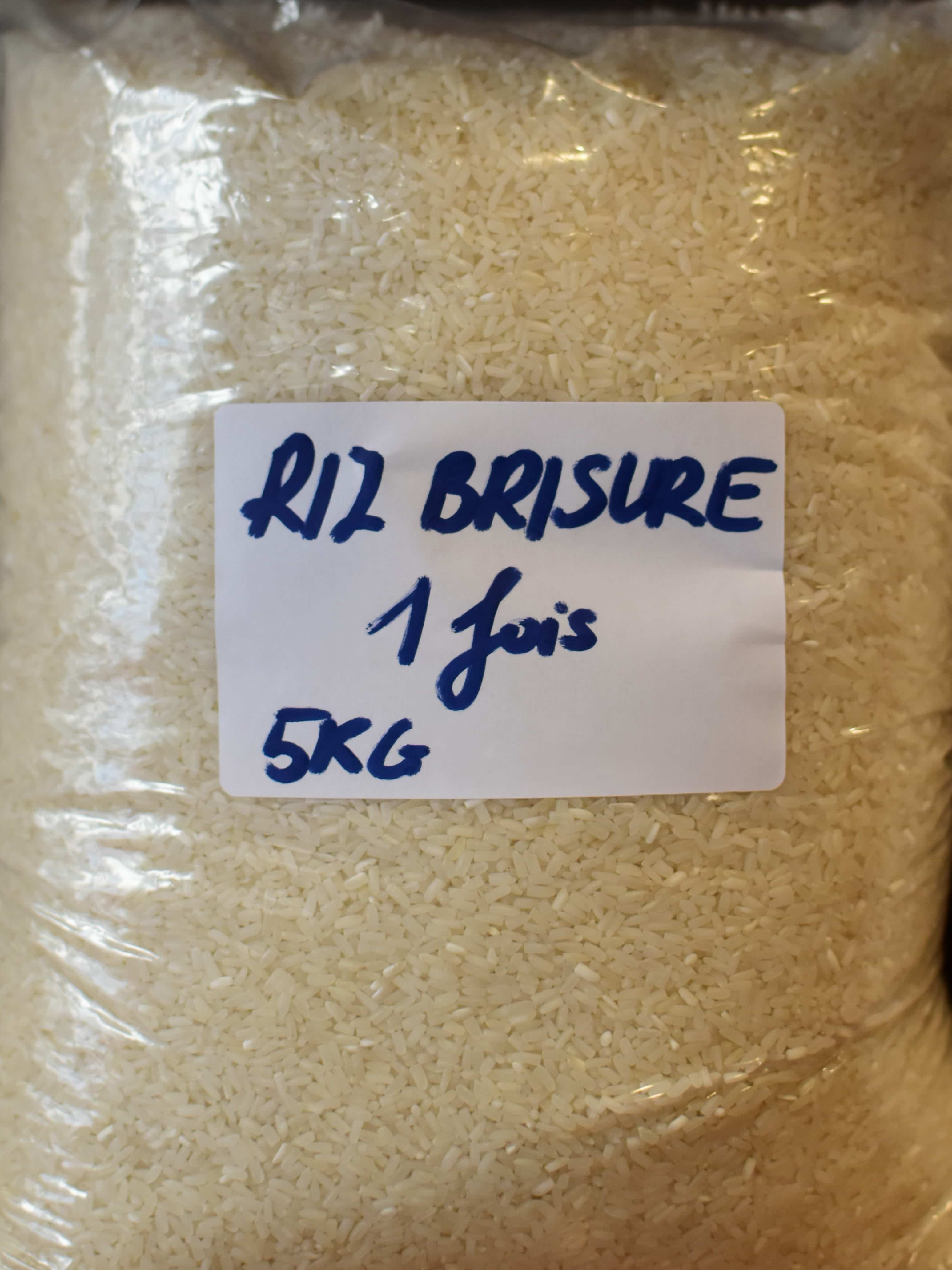 Riz brisure 1 fois