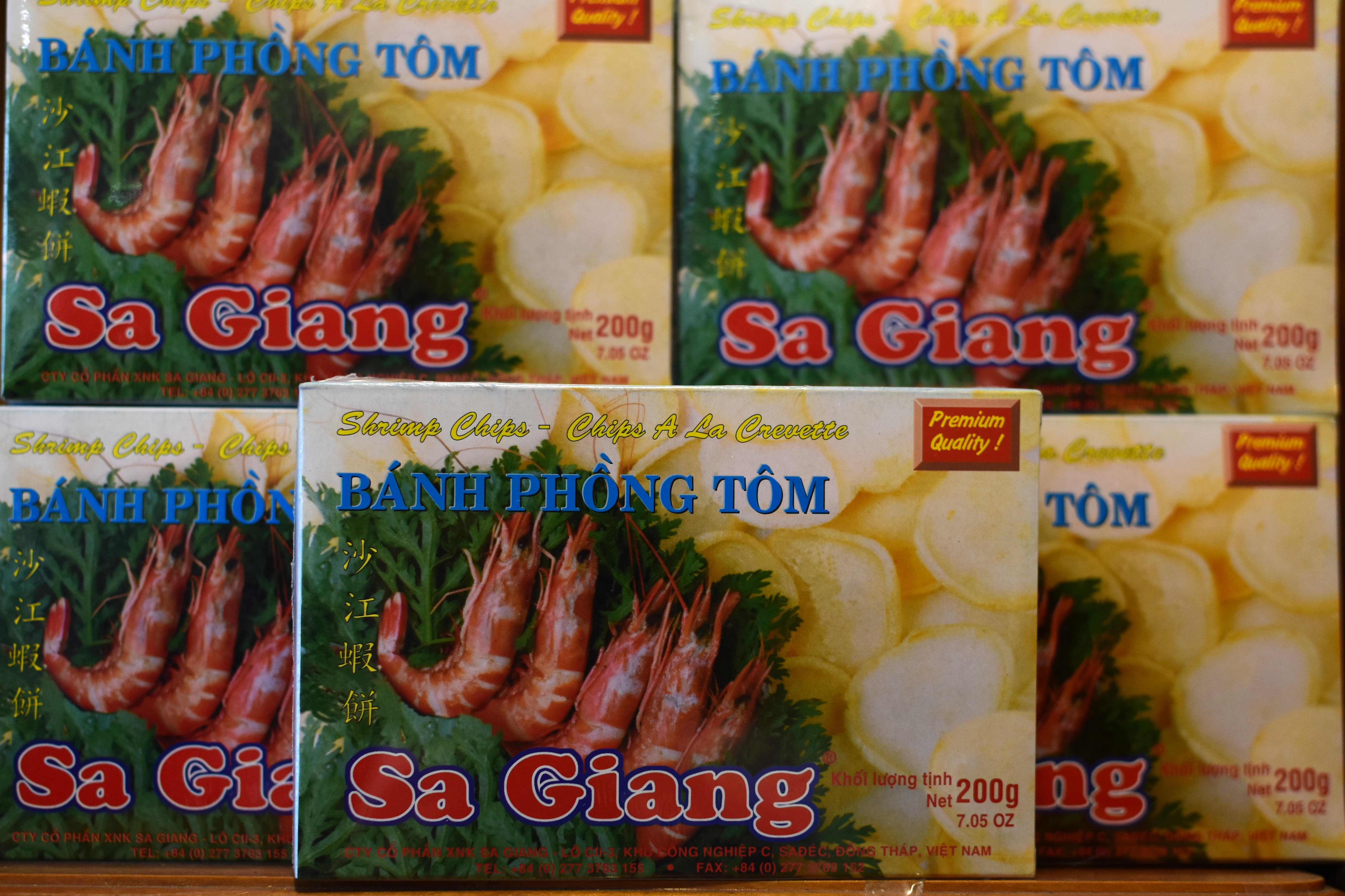 Patte de Chips Crevettes